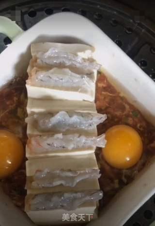 豆腐蒸蛋网红做法,网红家常菜，简单易学，美味可口