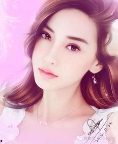 手绘当红明星花旦,揭开明星们的魅力面纱