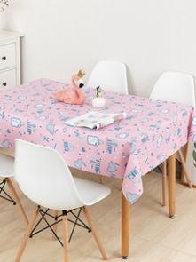 摆地摊的网红桌布图片,创意图案引领潮流风尚